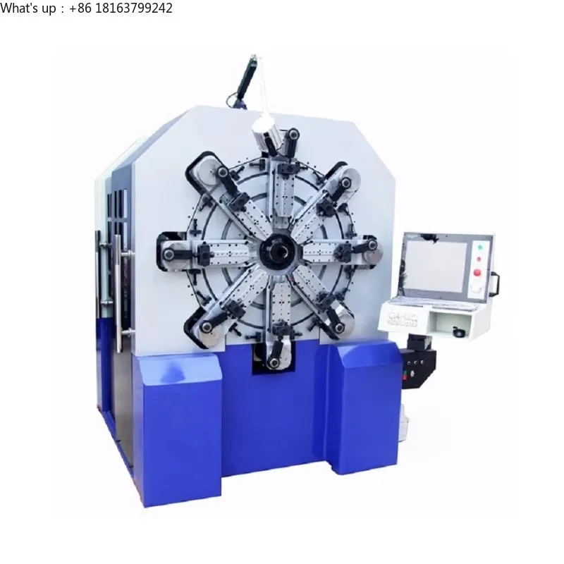 آلة زنبركية أسلاك الفولاذ الأوتوماتيكية باستخدام الحاسب الآلي تشكيل ملف التواء المتعرج مع دعم OEM لمسة نهائية عادية مباشرة من المصنع