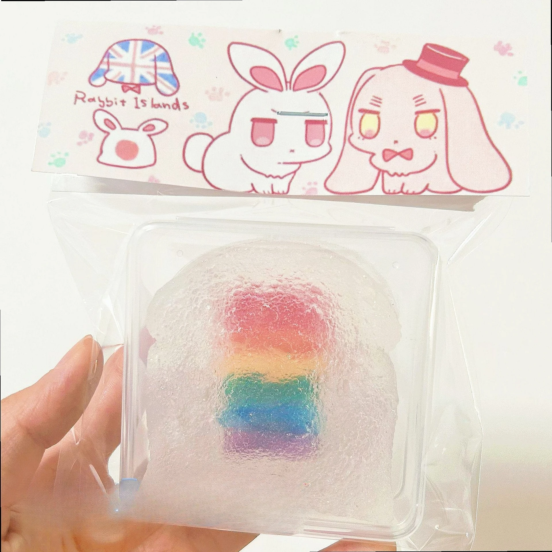 Simulation Toast Jelly Wax Bread Squishy Jelly Gel Fish Cake Cat Paw Stress Toy