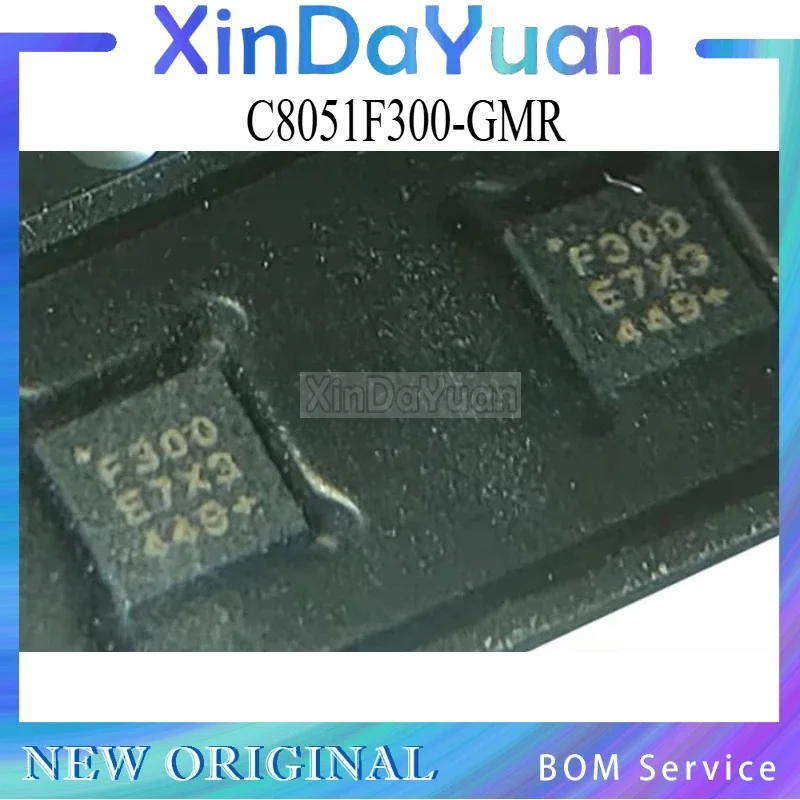 5  pcs C8051F300-GMR C8051F300 F300 QFN-11   8-bit Microcontroller Chip