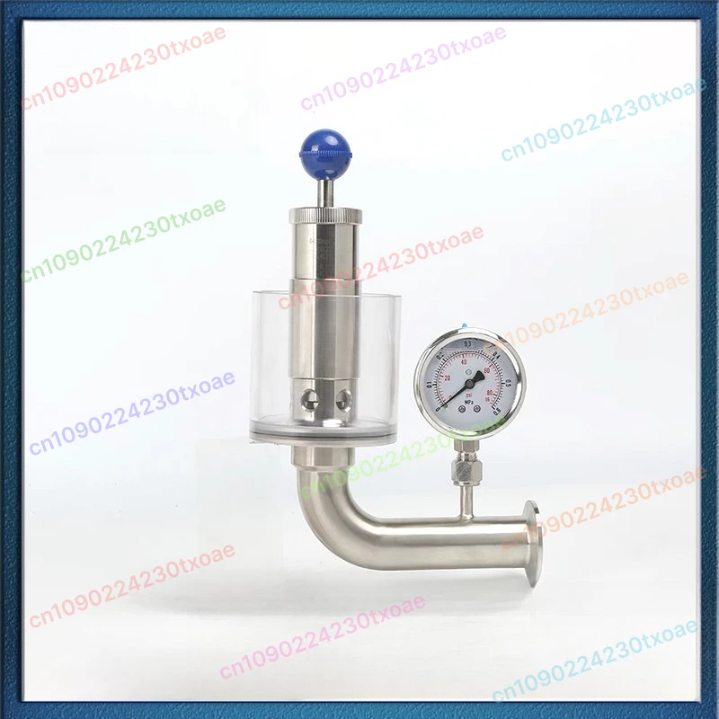 Sanitary 304 Stainless Steel Pressure Relief & Air Release Valve For Beer Fermenter Tank