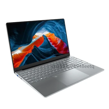 Akpad-Windows 10 11 Proラップトップ,Intel Celeronプロセッサ,15.6インチ,1920x1080 GB,12GB RAM, 128GB, 256GB SSD, Bluetooth, HDMI,安価なノートブック