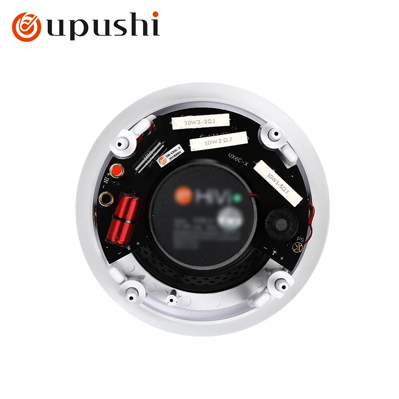 Oupushi Bluetooth Ceiling Speaker Embedded Store Background Music Coaxial Speaker Wireless Ceiling Speaker