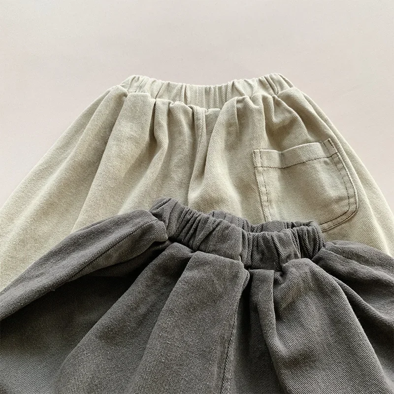 Kinderhosen für Frühling und Herbst, neue, lässige, lockere Jungenhosen mit weitem Bein, Haremshosen, 1-7 Jahre, Kinderhosen, Jungenkleidung – Detail 8