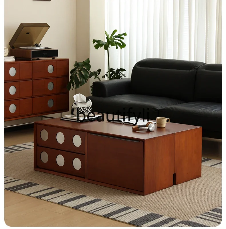 

X188 Комбинированный модуль шкафа для телевизора из цельного дерева, шкафчик, гостиная, спальня, бытовой ящик для хранения вещей