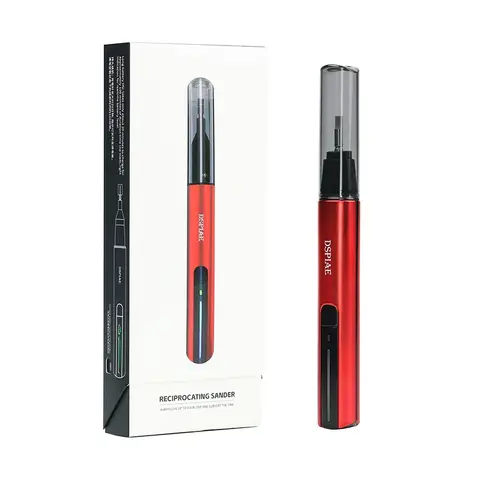 DSPIAE ES-A DIY Reciprocating Sander Electric Grinding Pen Plastic Model Sanding Heads Sandpaper Military Craft Tools