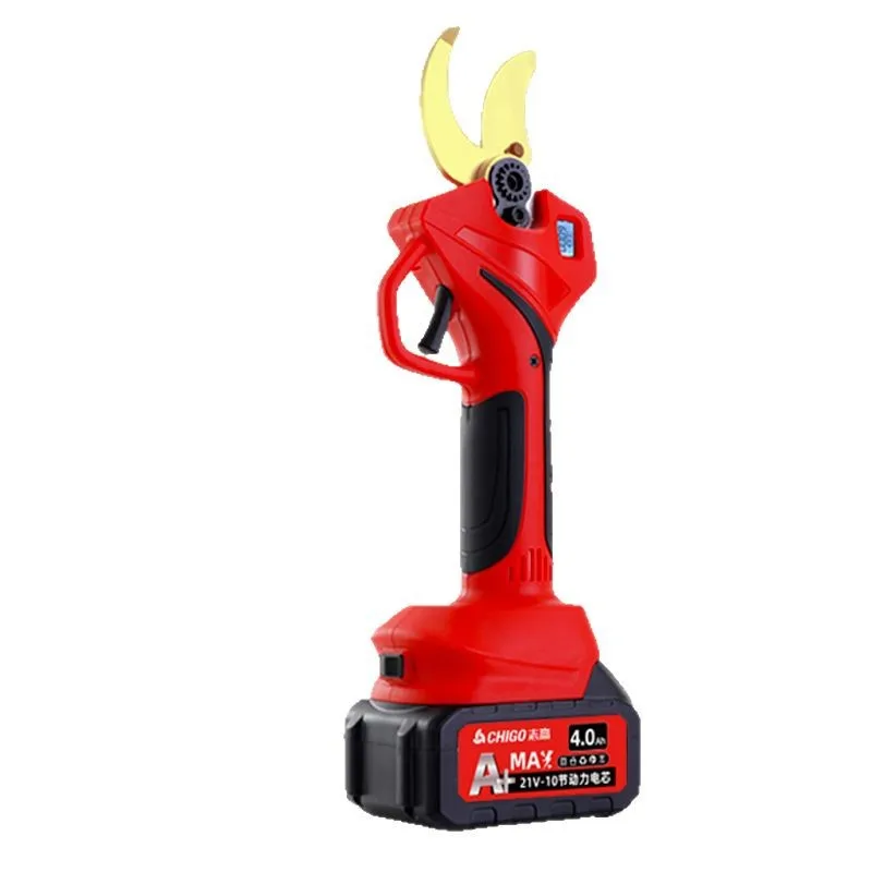 Lithium Battery Pruning 4CM Fruit Tree Electric Outdoor Wireless Electric Garden Shears High Branch
