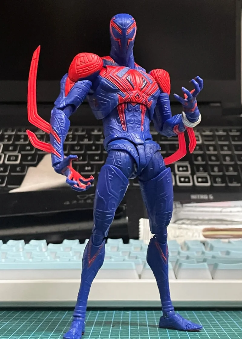 

CT Factory SHF Человек-паук 2099 Мигель О'Хара с двумя реалистичными скульптурами головы, универсальная фигурка из фильма, Коллекционная игрушка