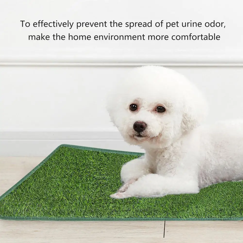 Cat Dog Lawn Pee Mat Premium Odor-free Pet Pee Mat Absorbent Dog Training Pad for Clean Comfortable Home Fine Workmanship