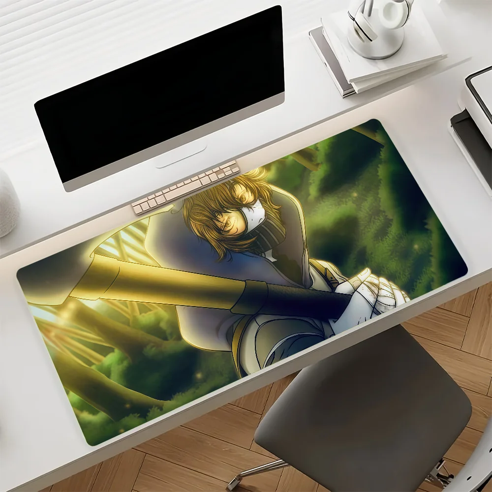 Creepypasta T-Ticci Toby Mouse Pad Anti Slip Rubber Edge Locked Thickened Laptop Gaming Desk Mat