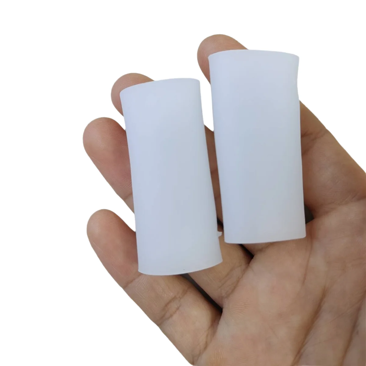 1/2/5Pairs Gel Toe Cap Silicone Toe Cover Sleeves Protector Cushions and Protects to Provide Relief From Missing or Ingrown Toe
