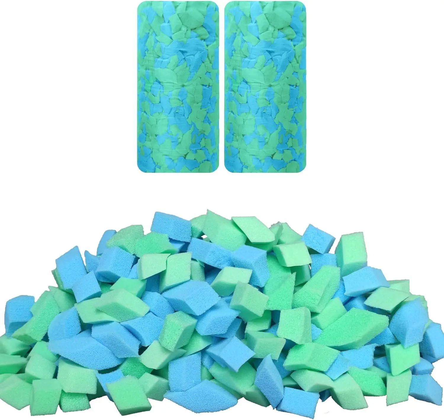 

10 Pounds Soft Shredded Memory Foam Bean Bag Filler for Pillows, Couch Cushions, Dog Beds - Premium Comfort