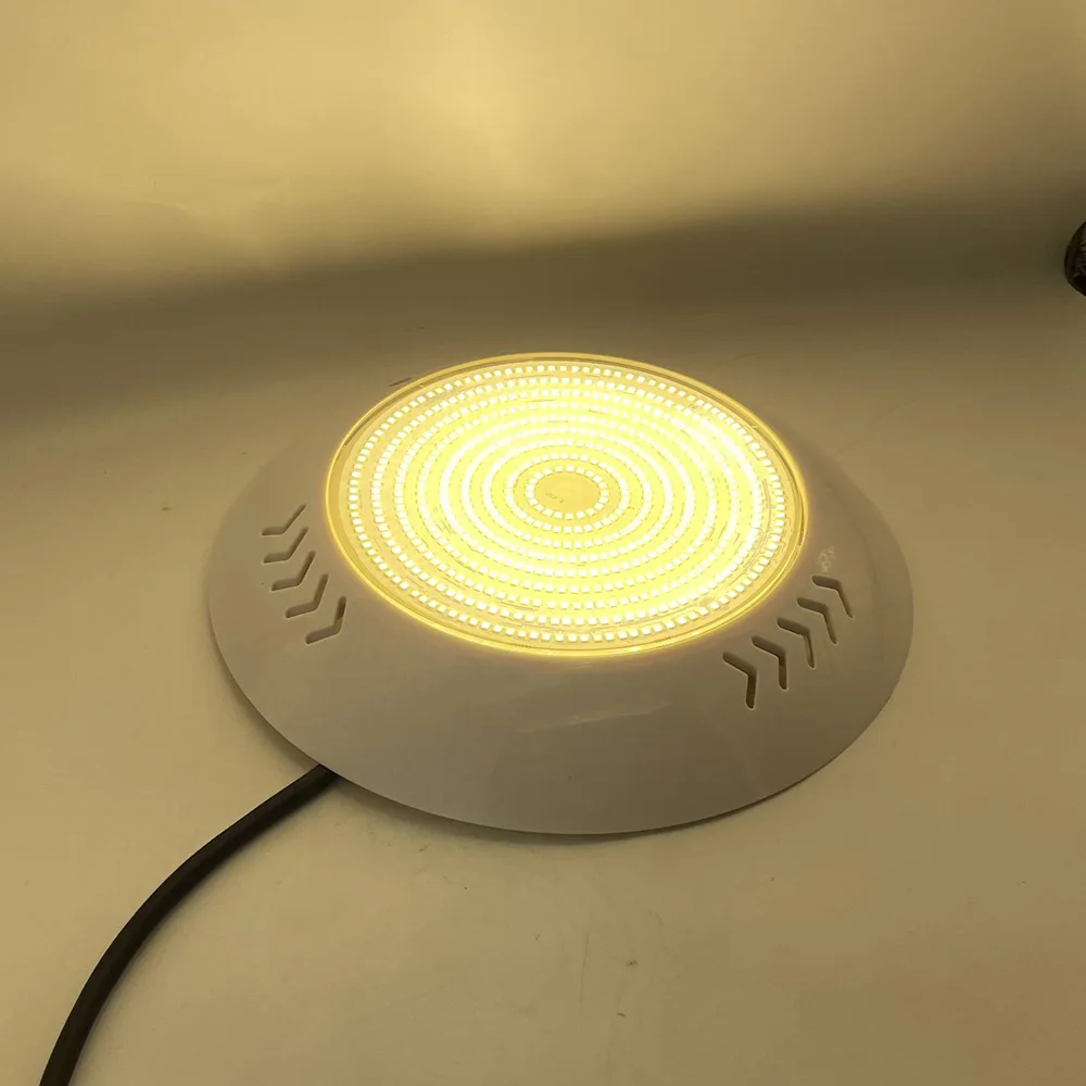 

Warm White Pool LED Light 18W 24W 30W 35W 42W Resin Filled AC12V Surface Mounted RGB with Remote