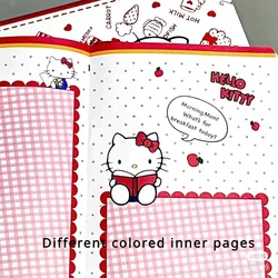 Sanrio Hello Kitty Notebook A5 Kitty Printed High-looking and Cute Hand Diary with Different Patterns, Perfect As A Gift