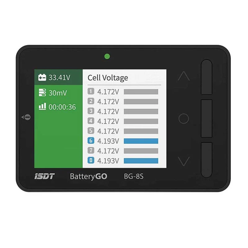 ISDT BattGo BG-8S intelligente controllore della batteria ricevitore Tester del segnale funzione di carica rapida bilanciamento del segnale del ricevitore Tester