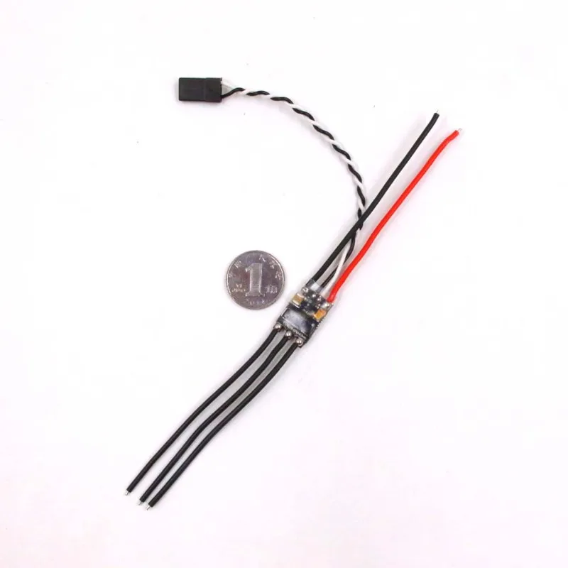 1-2S Lipo 7A High Speed Brushless ESC, Motor Driver for Fixed-wing, Multirotor & FPV Drone, Wide Compatibility