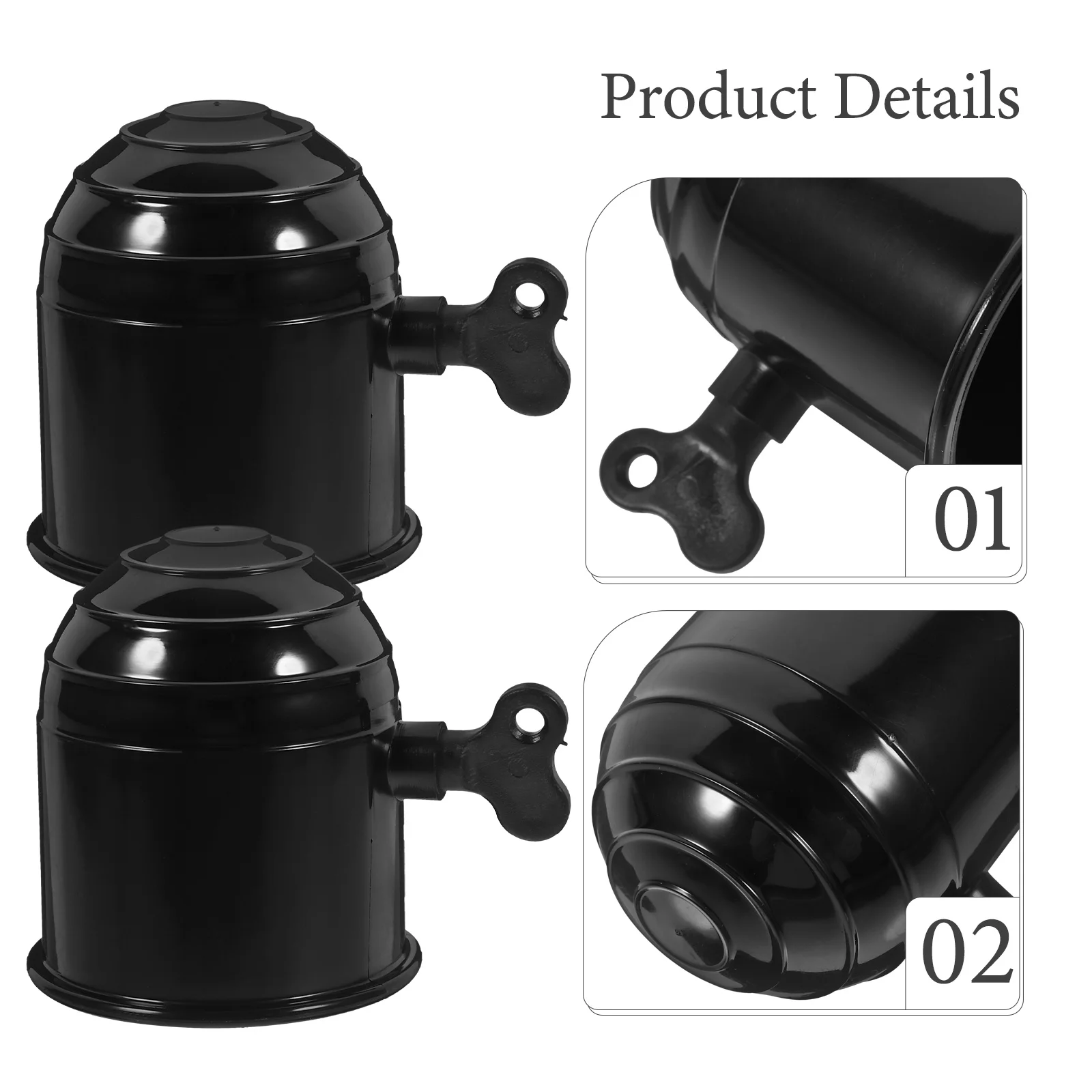 

Trailer Hitch Ball Cover Knob Stylish Protection Cap Rv Trailer Tow Bar Ball Cover Accessory Hitch Covers for Rvs