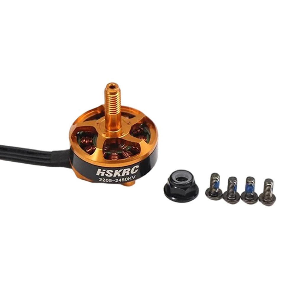 2205 Brushless Motor 1700KV 2450KV 3-6S Lipo 5mm Shaft Motor for 5/5.1 Inch 5045 5046 Prop FPV Racing Drone Quadcopter Motor