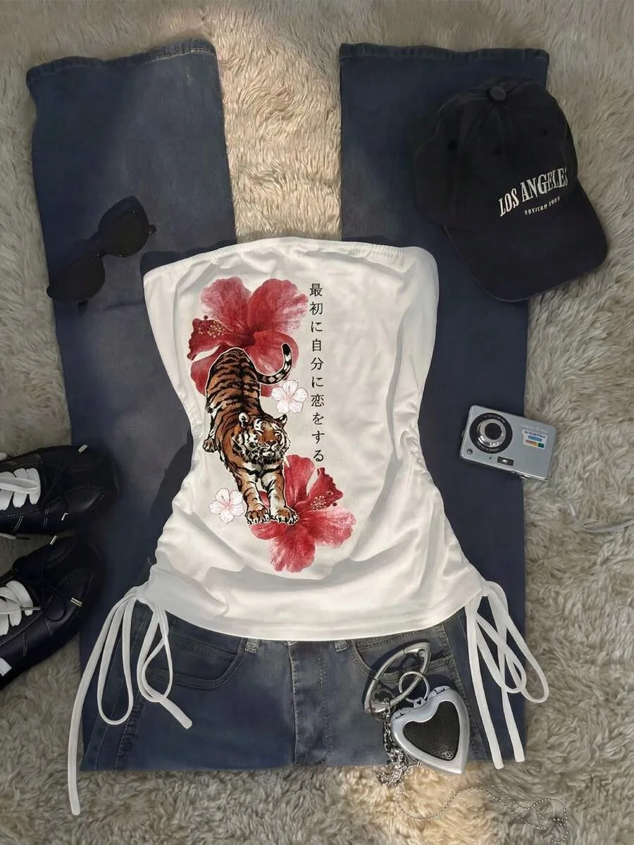 Sexy Slim 2026 Trend Chic Women's Summer Crop Top Casual Chic Solid Color Basic Short-Sleeve Shirt Harajuku Y2K Gyaru Streetwear