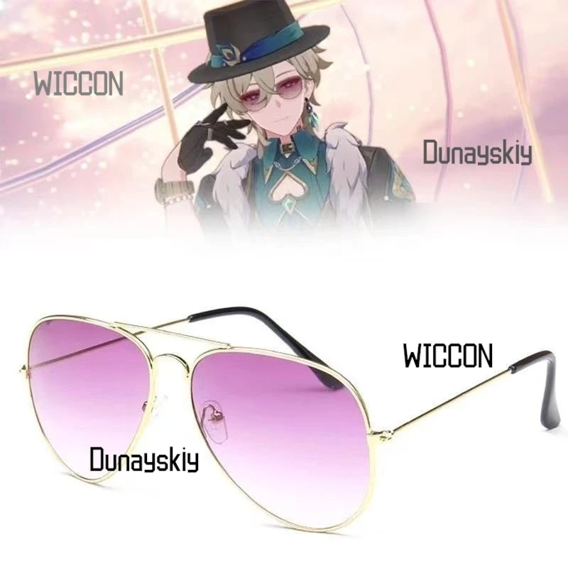 Honkai Star Rail Aventurine Jewelry Set Character  Bracelet Ring Hat Glasses Watch Earrings Gacha Game Cosplay Gift 2025 New