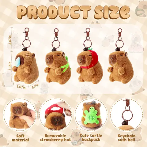 6 best sales kapybara plyschleksak - №4