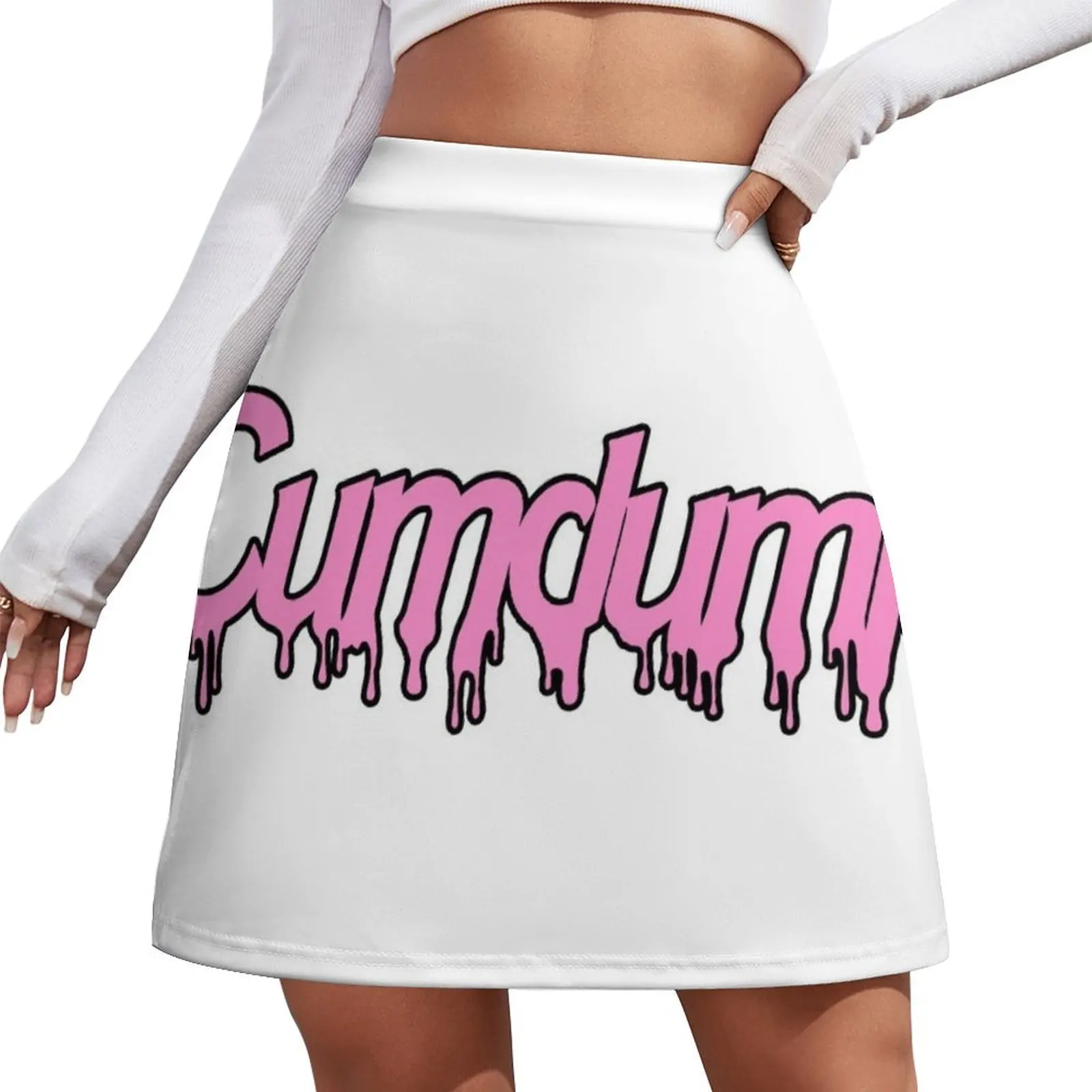 

Cumdump Mini Skirt Clothing women's skirts trend 2025 korean style clothing Mini Skirt