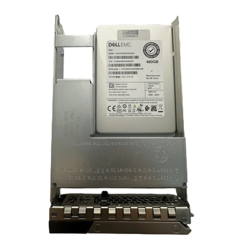 

SSD 480GB Hard Disk Drive 2.5 Inch DELL SATA