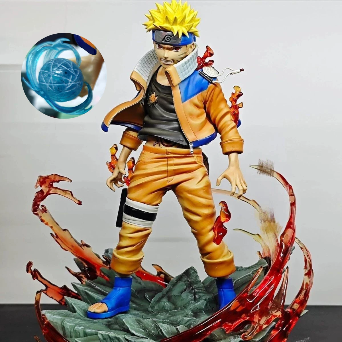 

Коллекционная фигурка GK Naruto Shippuden Premium: Наруто Узумаки (Серия «Девятихвостый») с взаимозаменяемыми головами, подарок для подростков