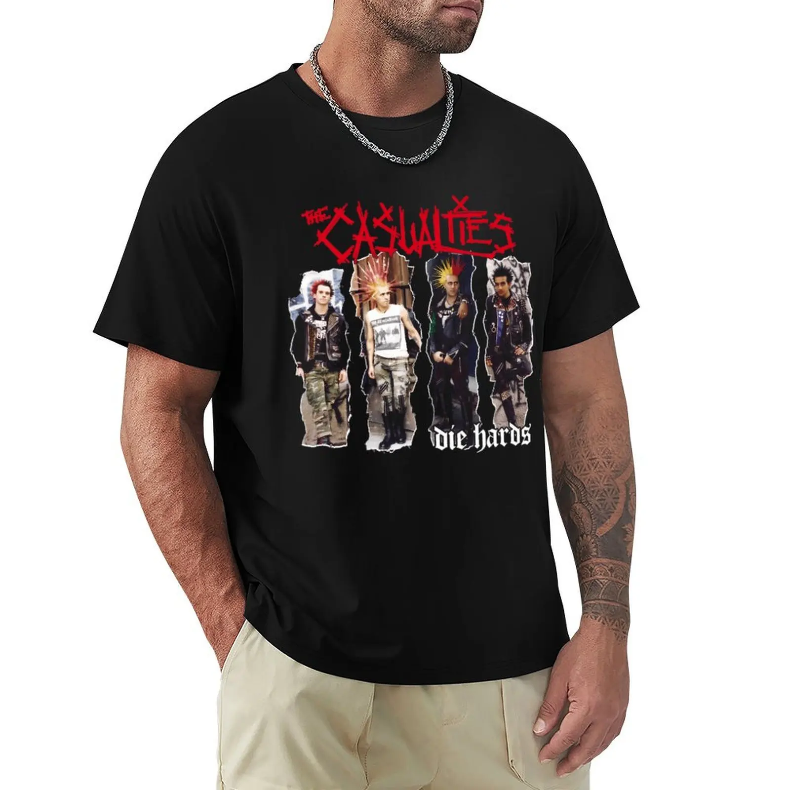 Casualties Hank T-Shirt shirts graphic tees plain graphic tee shirt T-shirts for men cotton