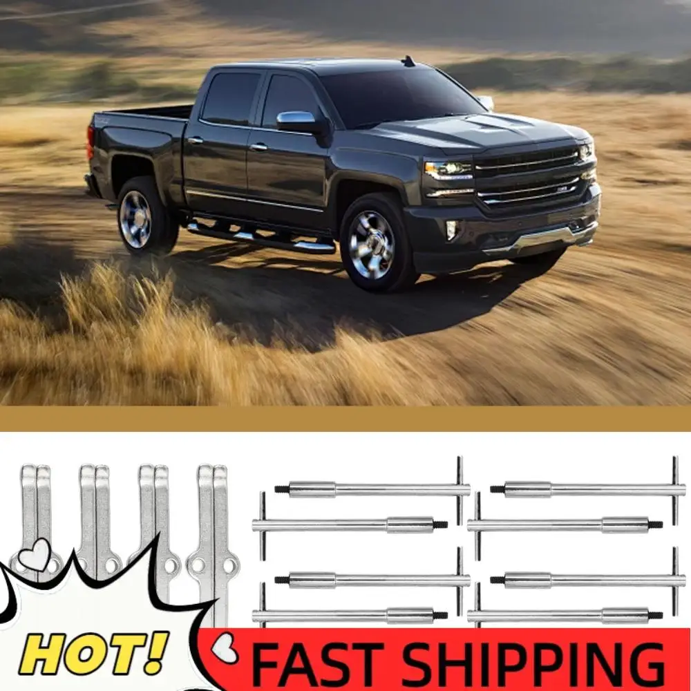 

Bolts Tabs Chrome Tall T-Bar Valve Cover Hold Down Set Tall T-Bar Valve Cover Hold Down Kit for Chevy SBC 283 327 350
