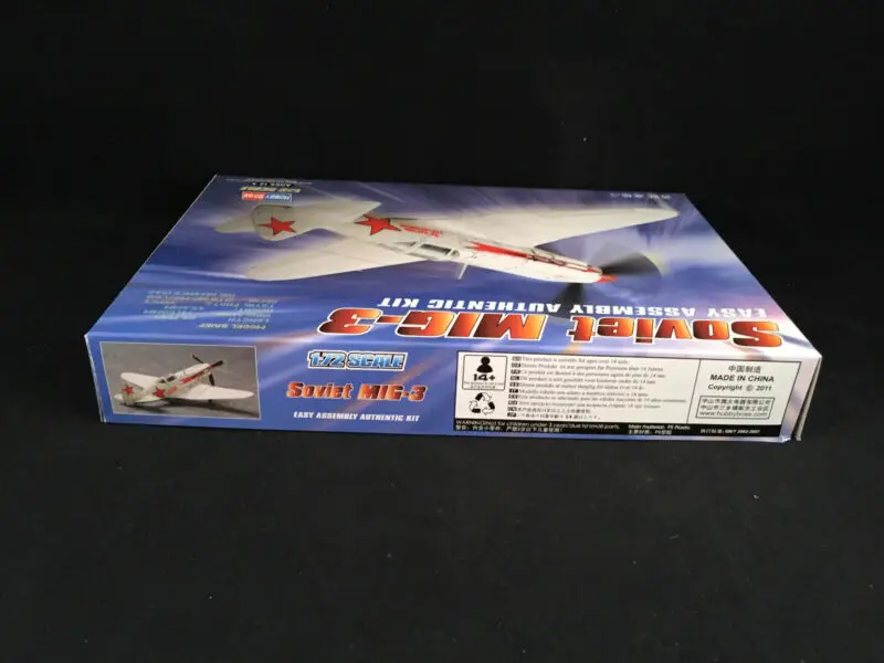 1/72 هواية بوس 80229 السوفياتي MIG-3 طائرة مقاتلة طائرة نفاثة ثابتة للأولاد