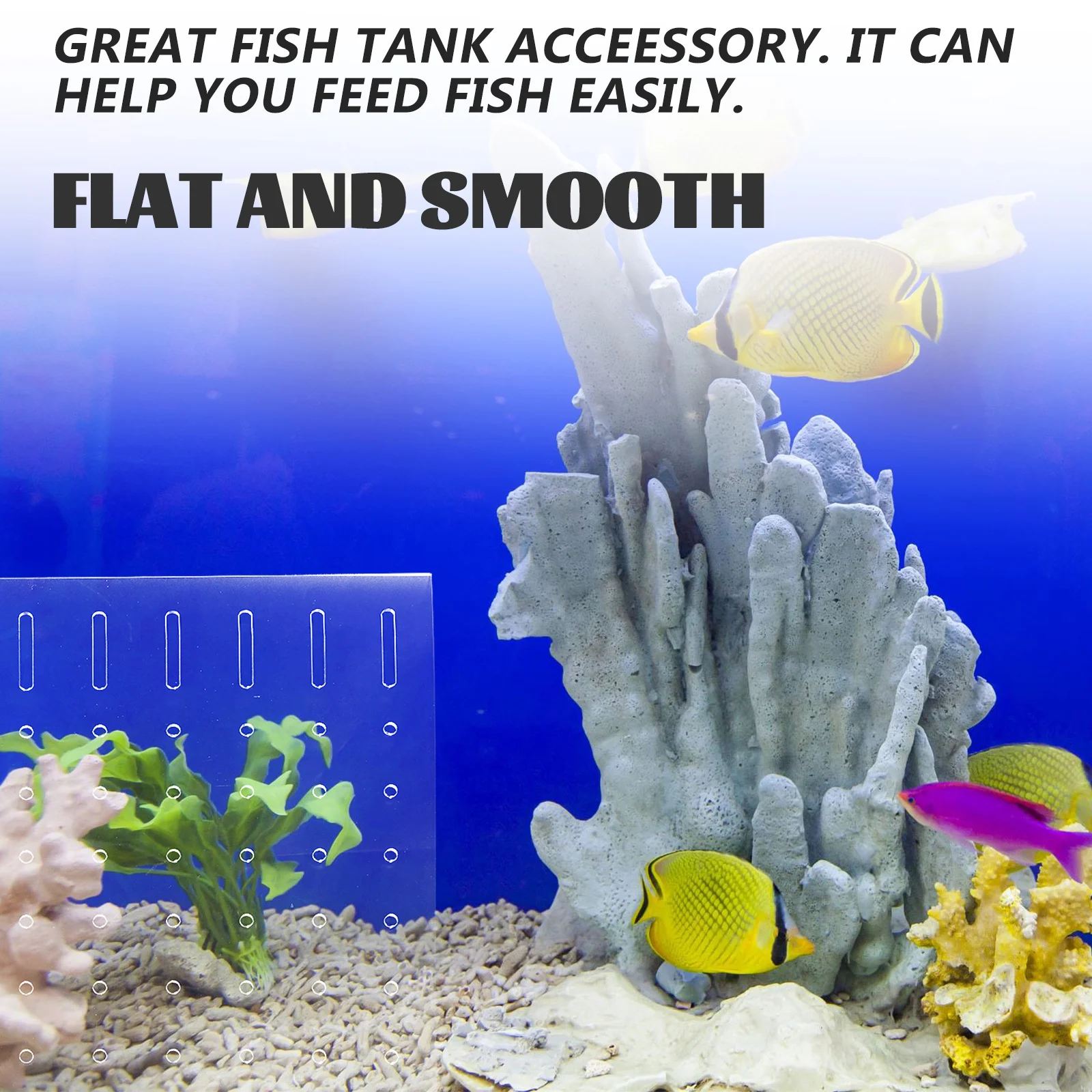 

4pcs Acrylic Fish Tank Segregation Plate Smooth Baffle For Aquarium Fry Isolation Separation Board Pet Supplies