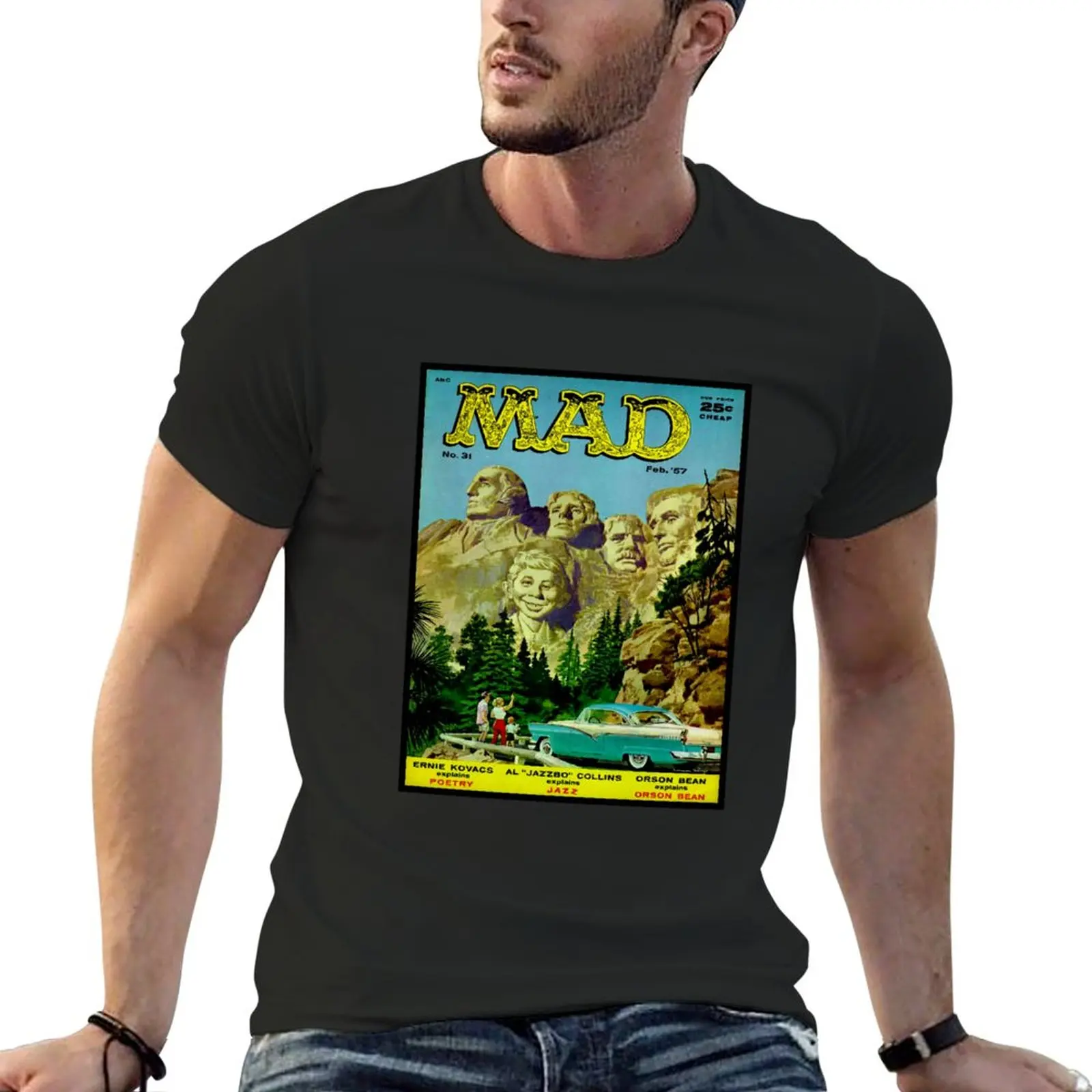 

OH, MY, YES!, ANOTHER CLASSIC VINTAGE MAD MAGAZINE COVER ART T-Shirt blanks mens graphic t-shirts pack