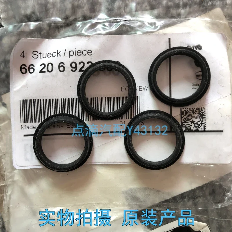 66209390408 4pcs/lot for BMW 1/2/3/5/7 Series X5 X6 X7 Z4 Original Front and Rear Bumper Radar Seal Gasket