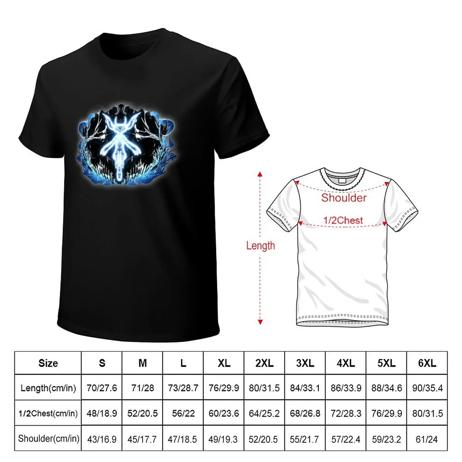 Ori and the Blind Forest T-Shirt aesthetic clothes boys whites cute clothes Men's cotton t-shirt