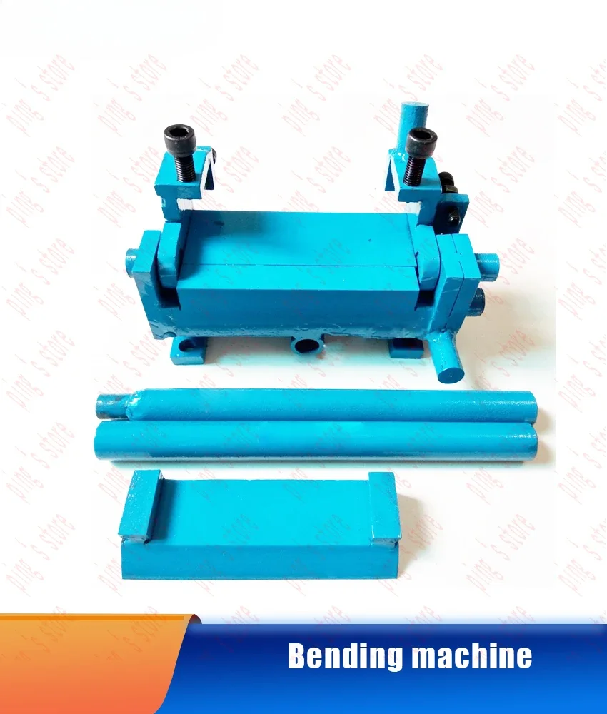 Two-in-one Multifunctional Manual Bending Machine Stainless Steel Iron Sheet Round  Bar Folding   