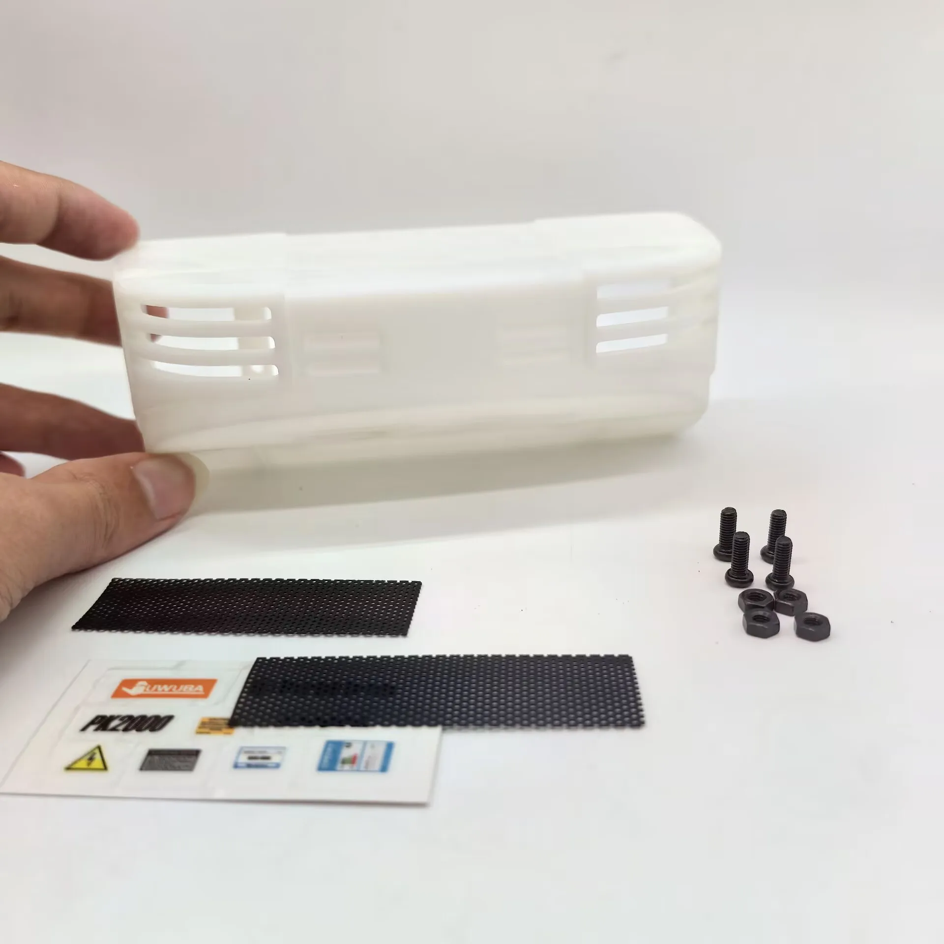 

For TAMIYA Tractor Truck Container, Refrigerator, Semi-Trailer, Container, Cooling Unit, Air Conditioner