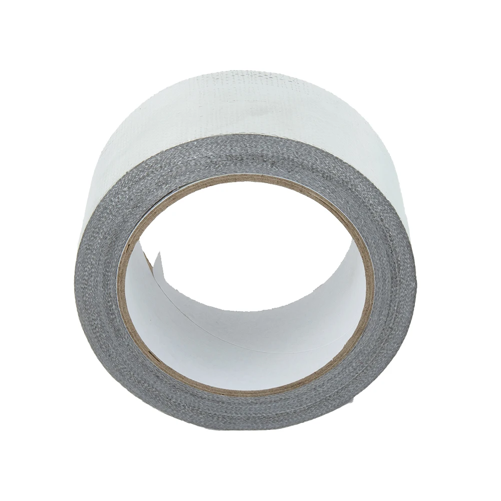 High Quality Useful Practical Bandage Tape 1 Roll Fittings Heat High Temp Manifold Parts Replacement Silver Wrap
