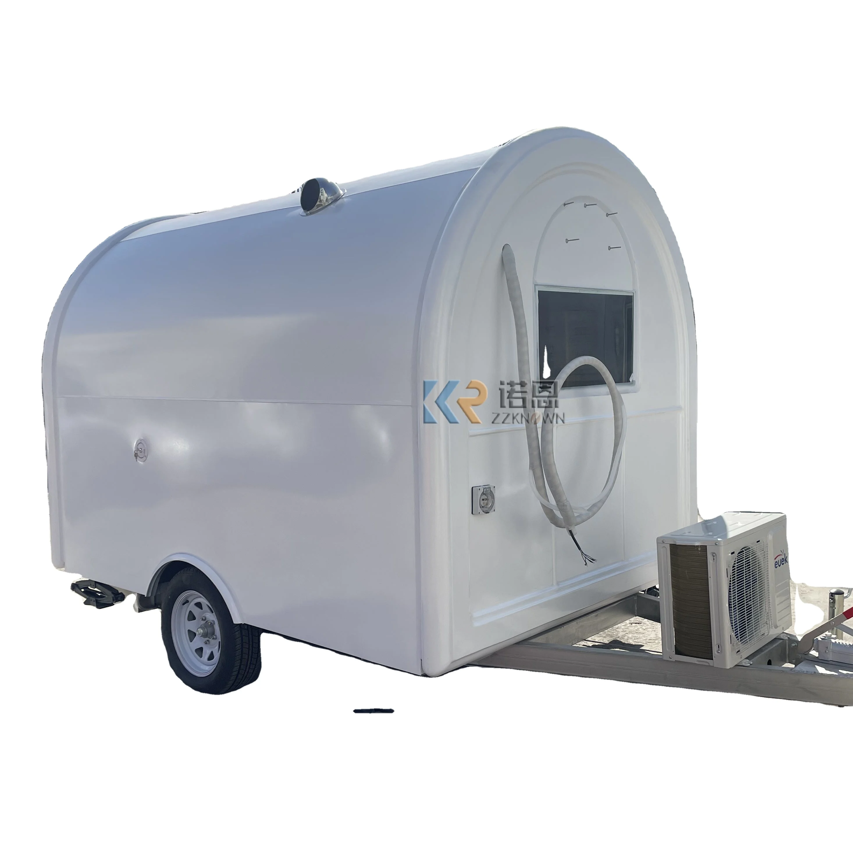 Top Fashion Bakery Caravan Food Trailer Truck BBQ Showcase Mobile Food Trucks Used For Sale CE Approved