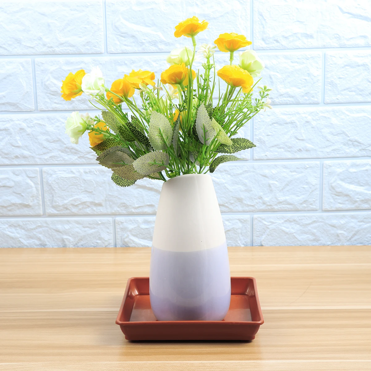 

Potting Tray Large Plastic Chassis Flower Square Planter Trays for Indoor Plants
