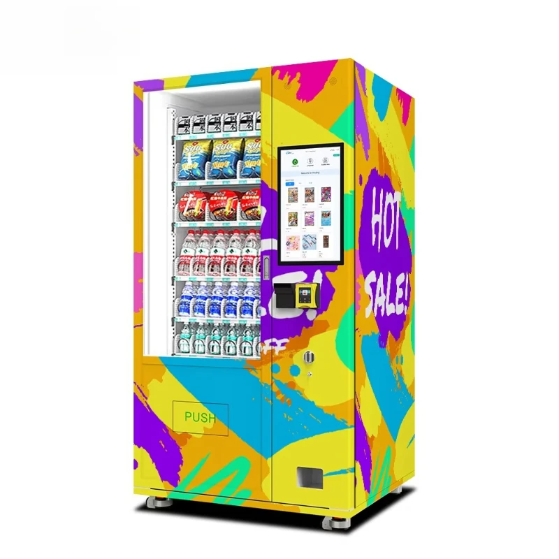 

Smart Beverage Snack Vending Machine Automatic Retail Kiosk Cashless Payment System Equipment