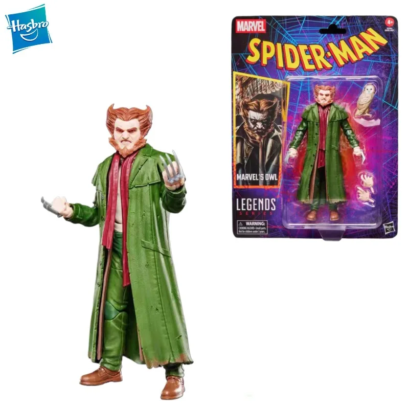 

【Pre-sale January 2026】New Original Hasbro Marvel MARVEL'S OWL Action Figure Toys PVC Model Collection