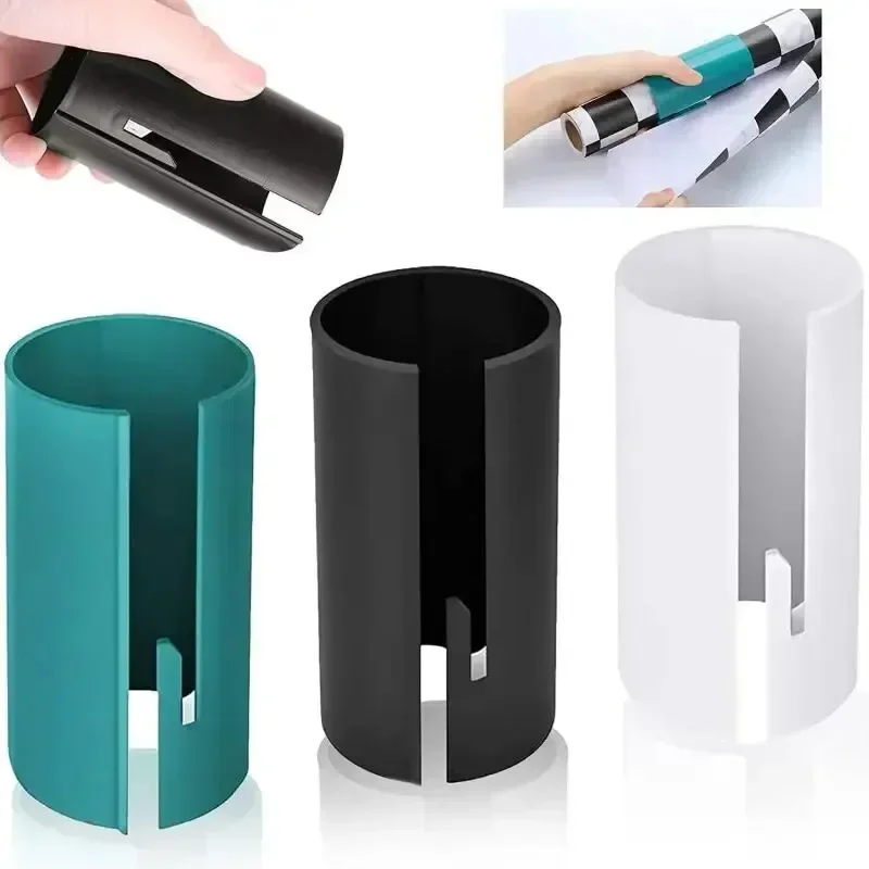 1pc Tragbare trommel mini papierschneider Verpackung Tragbare papierschneider Schneiden Geschenkverpackung Weihnachten papierschneider