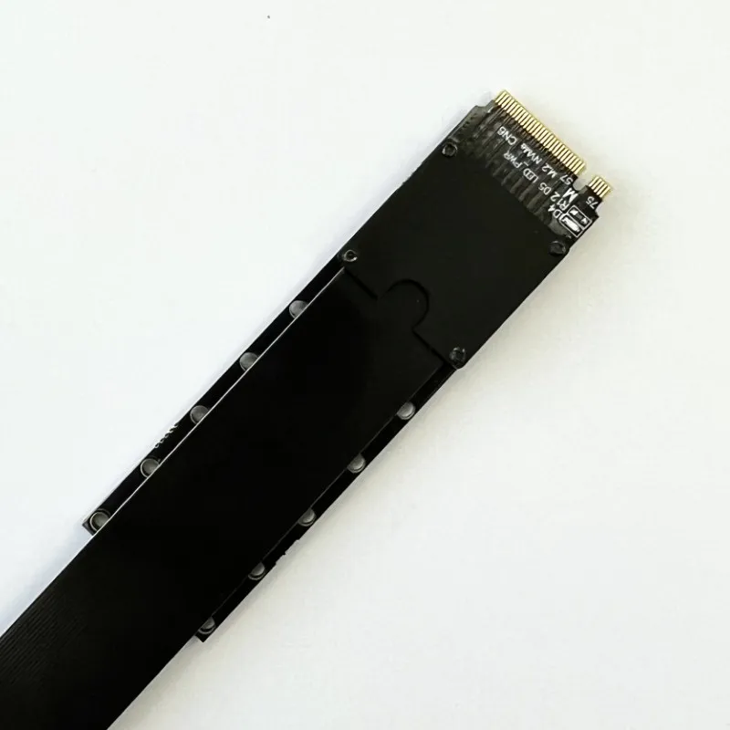 F44SF F44AB Für M.2 NVMe SSD FFC Verlängerung Kabel Solid State Drive Riser Karte GEN5 für M.2 NVMe schlüssel M zu PCI Express 5,0 X4 PCIE – Detail 8