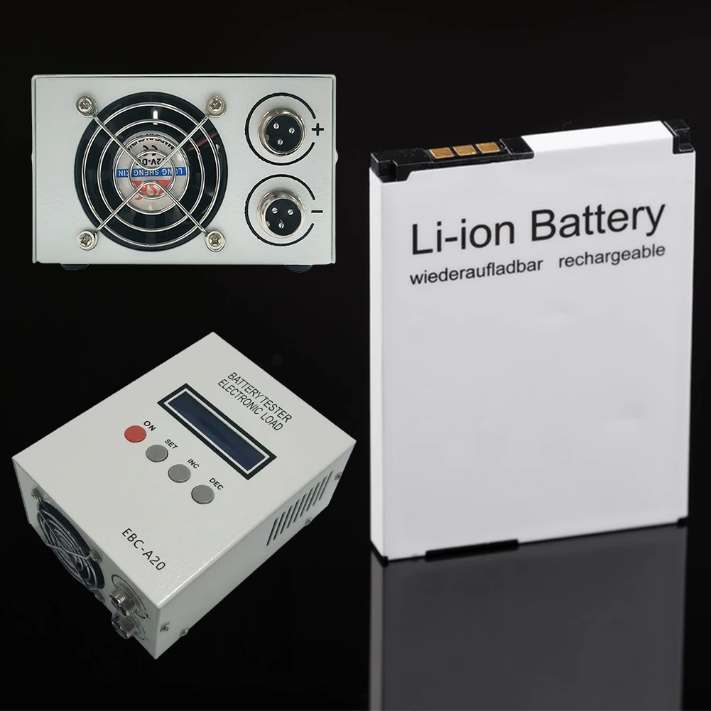 EBC-A20 Battery Level Tester 5A Charge 20A Discharge Battery Capacity Analyzer Lithium Lead-acid Batteries Capacity Tester