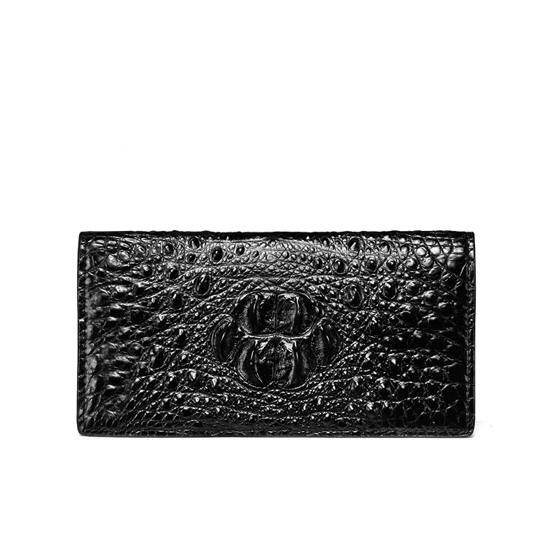 

yuanyu New Handbag male Import Crocodile Hand bag No splicing long men wallet