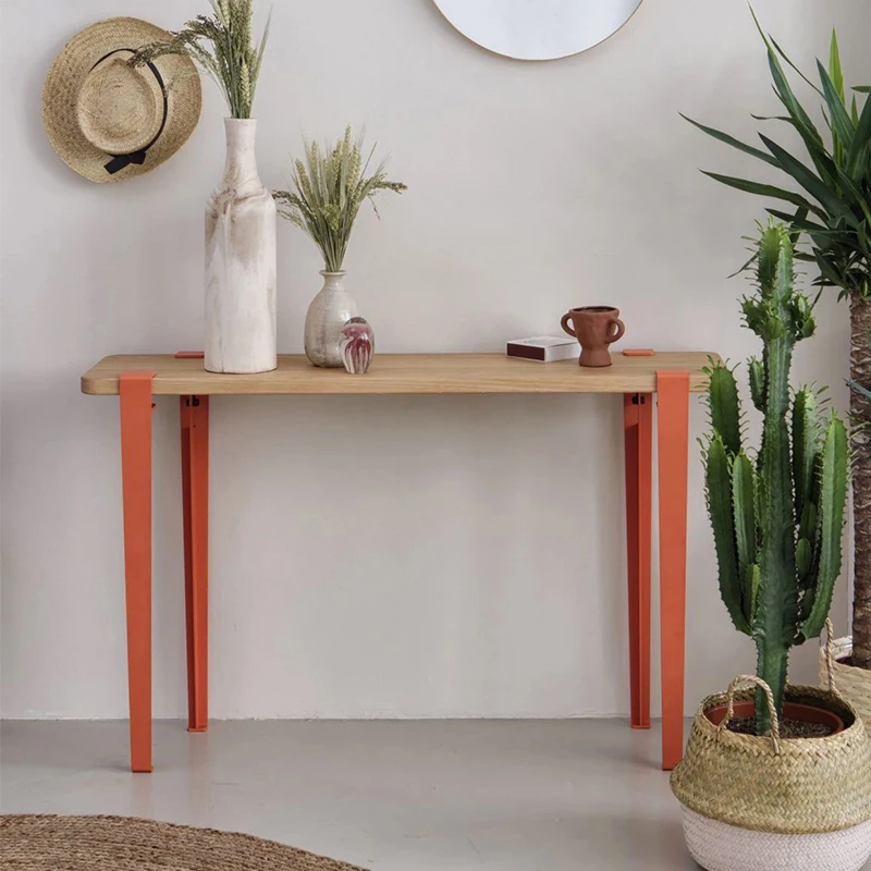 

Removable fashion legs Metal table tripod Simple bracket Dining table Desk No punching support feet