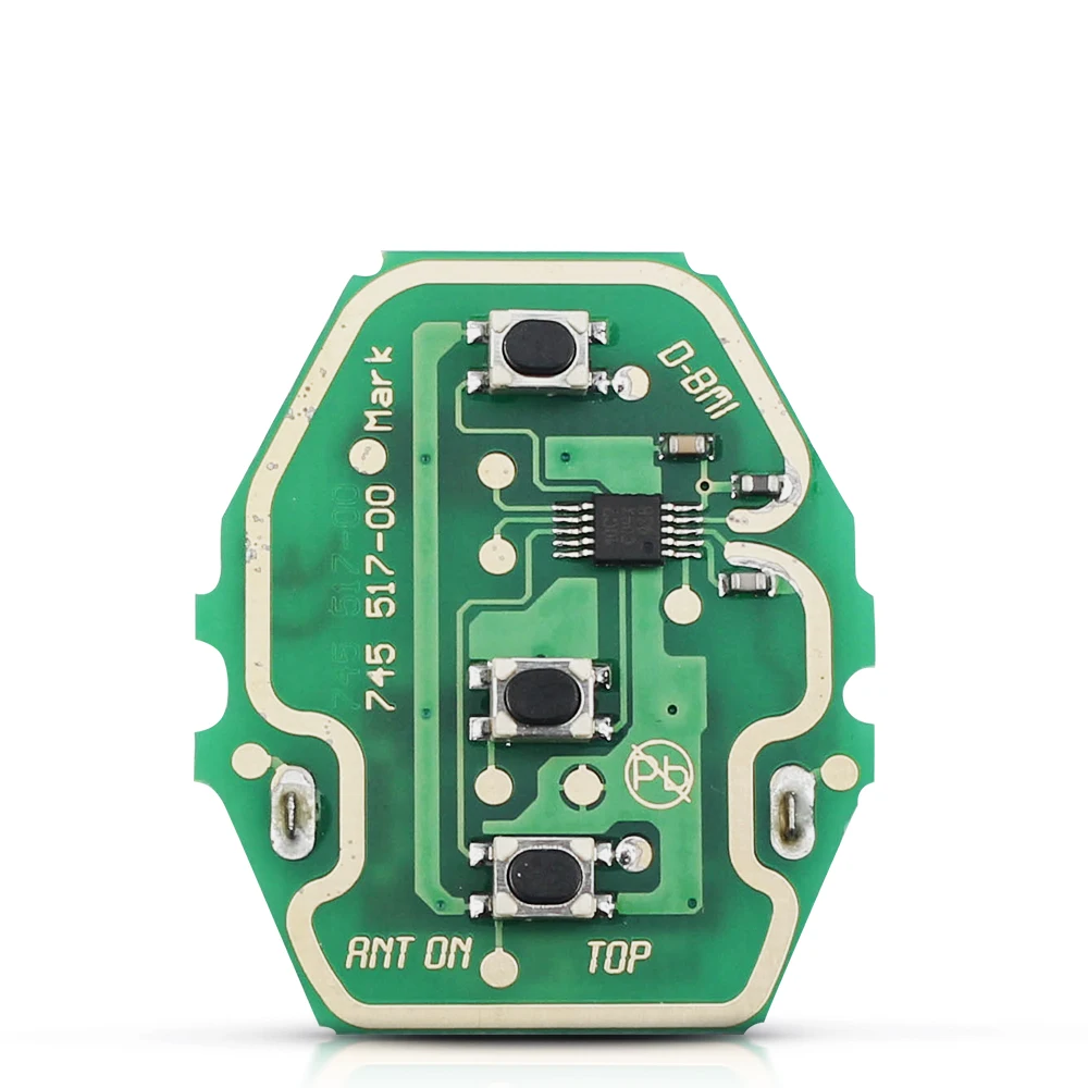 KEYYOU For BMW X3 X5 Z3 Z4 1/3/5/7 1 3 5 7 Series EWS System 3 Buttons Repalcment Remote Car Key Control Circuit Board