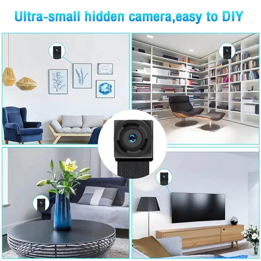 Mini kamera HD 4K 1080P Wifi IP Micro Camcorde przenośny moduł wizyjny zdalny podgląd moduł kamery P2P