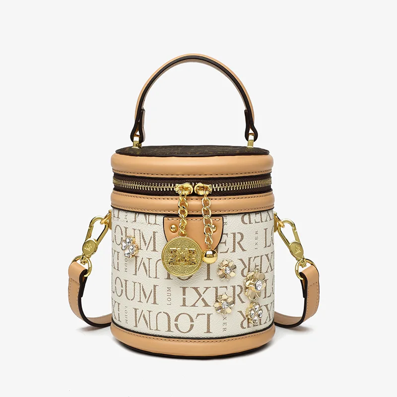 

Stylish Women's Shoulder Bag In Premium Leather From Luxury Brand Designed By Famous Designer Classic Elegant