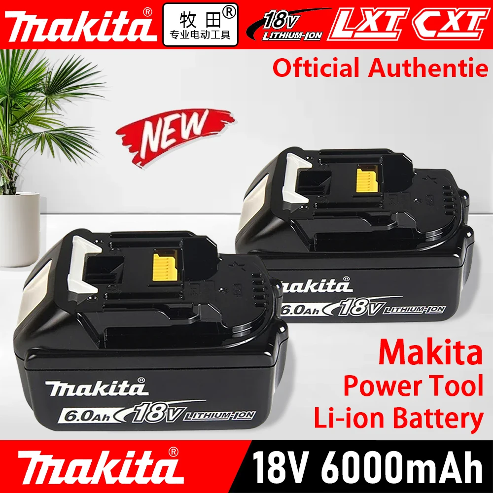 

Original Makita 18V 6Ah/5Ah/3Ah Battery BL1840 BL1830B BL1850B BL1850 BL1860 BL1815 Power Tool Replacement Lithium Battery